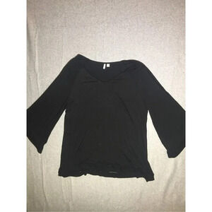 Womens Cato Blouse Size XL Boho Crochet Trim Business Casual Capsule Wardrobe